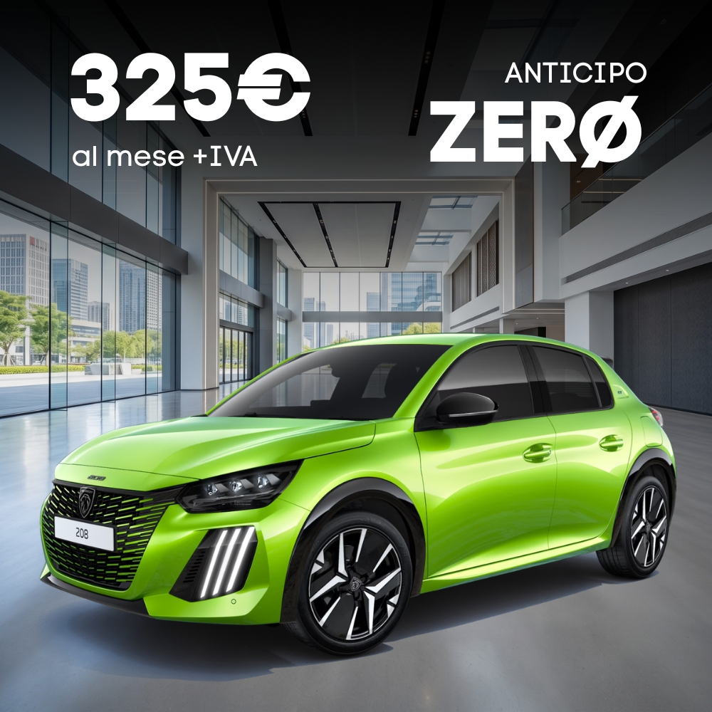 Peugeot 208 2026 club rent
