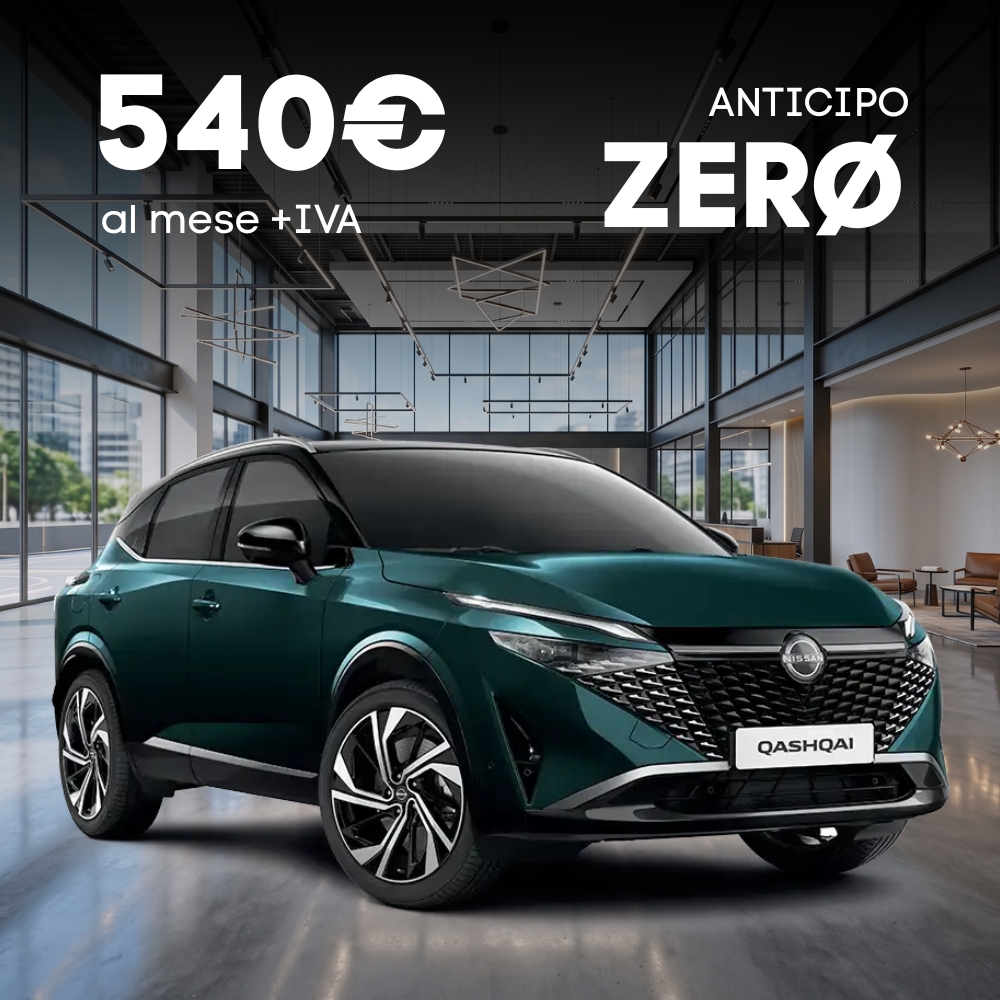 Nissan Qashqai Aziende 2026 club rent