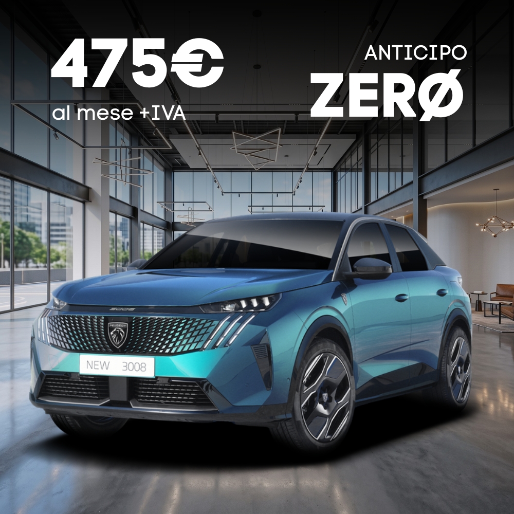 Peugeot 3008 Aziende 2026 club rent v2