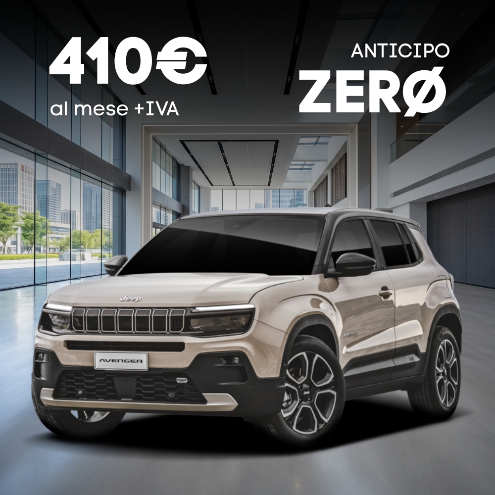 Jeep Avenger 2026 club rent